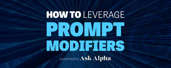 Leveraging Prompt Modifiers